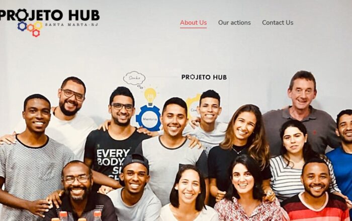 Projeto Hub - Entreprendre - Favela Santa Marta - Rio de Janeiro