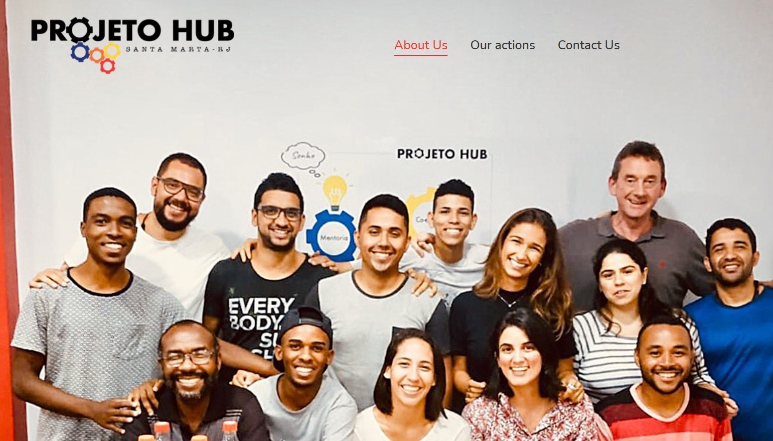 Projeto Hub - Entreprendre - Favela Santa Marta - Rio de Janeiro